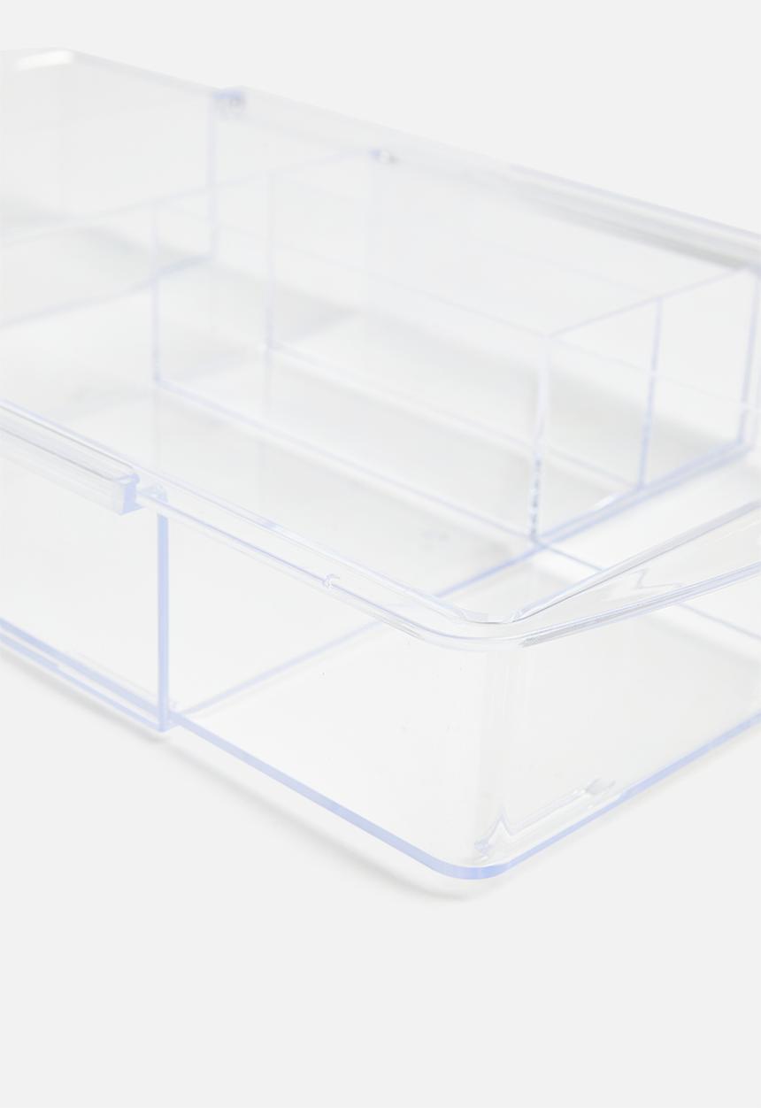 Storage Solutions - Make up organiser extendable - transparent