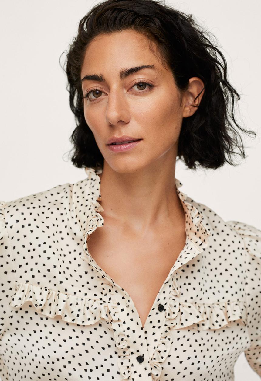 MANGO - Blouse pixie - light pastel yellow