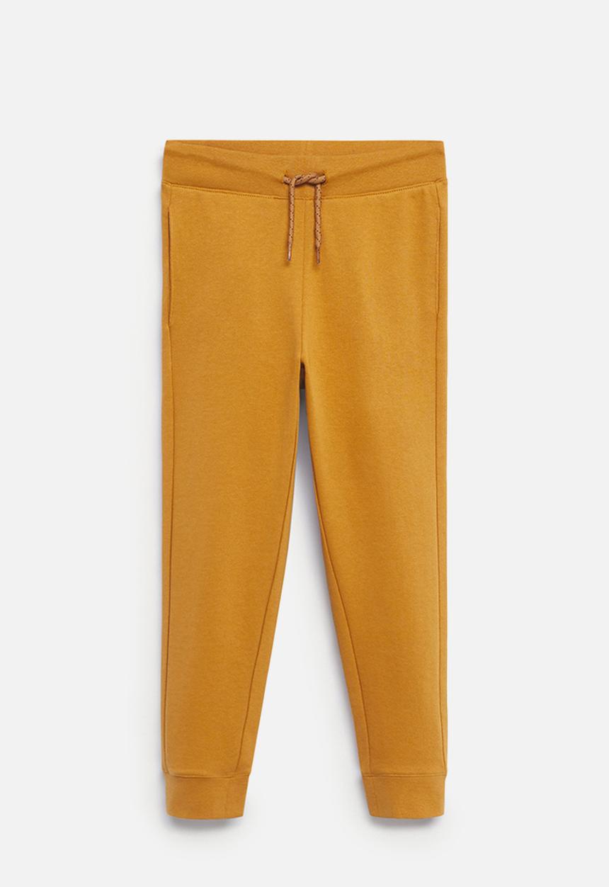 MANGO - Trousers francia 7 - medium yellow