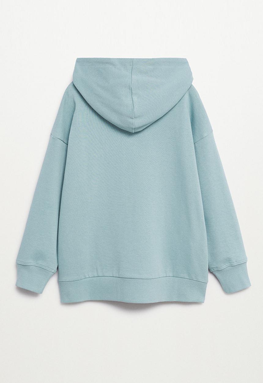 MANGO - Sweatshirt eddie - medium blue