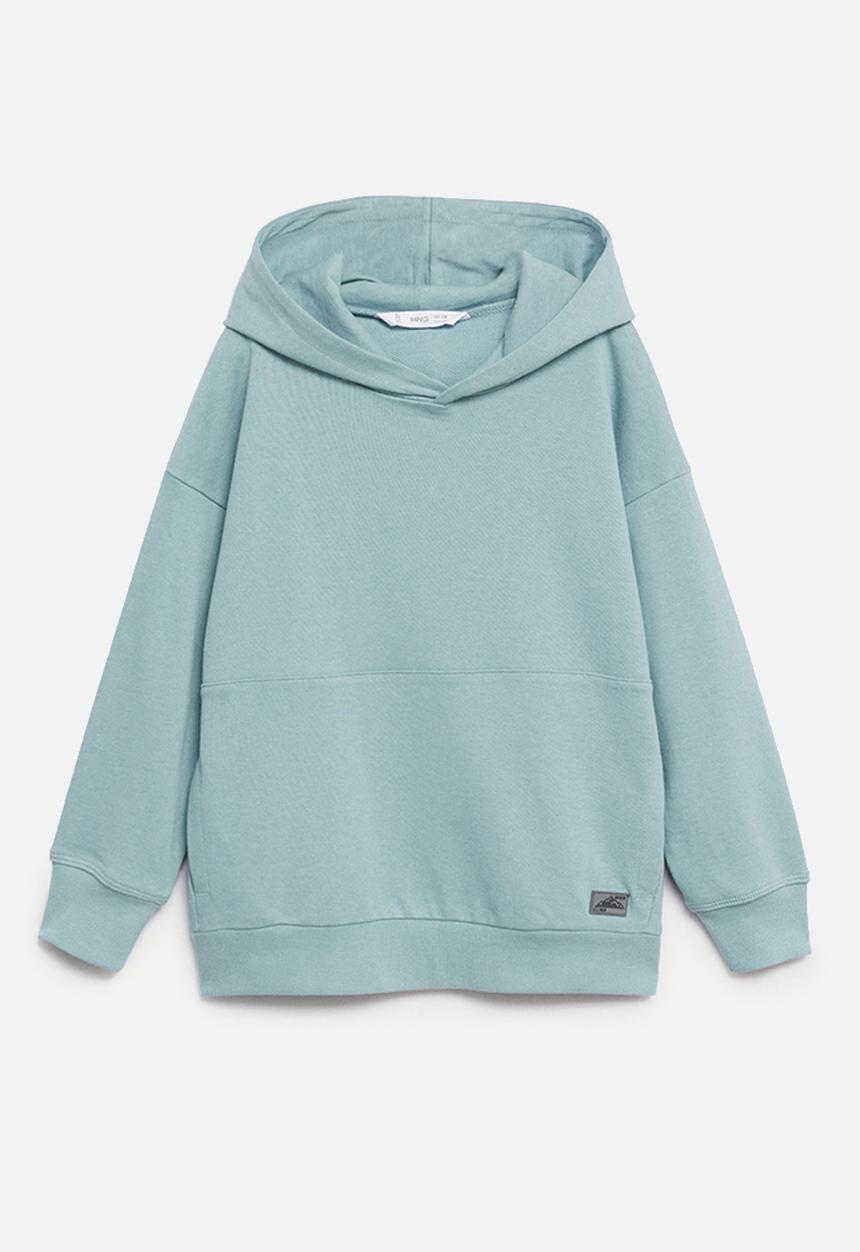 MANGO - Sweatshirt eddie - medium blue
