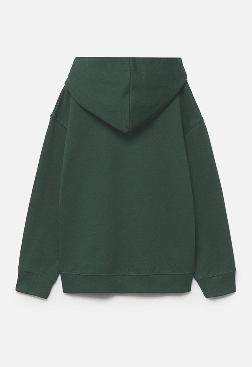 MANGO - Sweatshirt flip - dark green