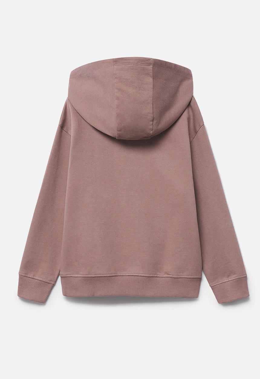MANGO - Sweatshirt town - dark red