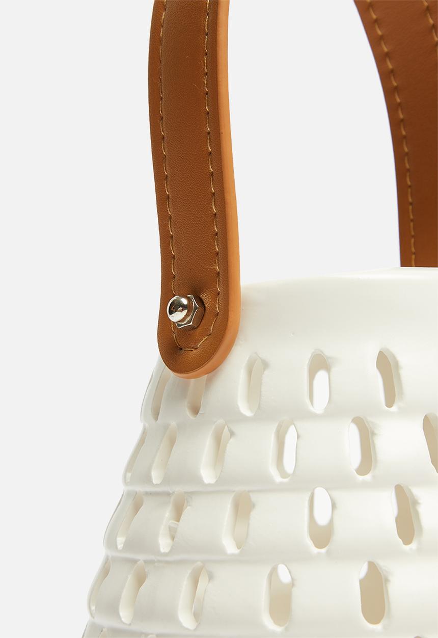 H&S - Ceramic lantern - cream