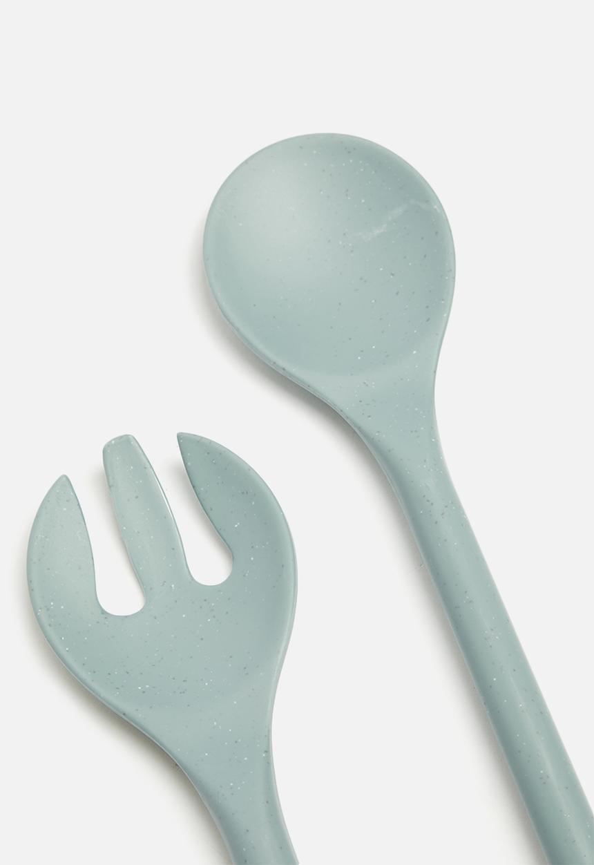 Excellent Houseware - Melamine Serving set - blue