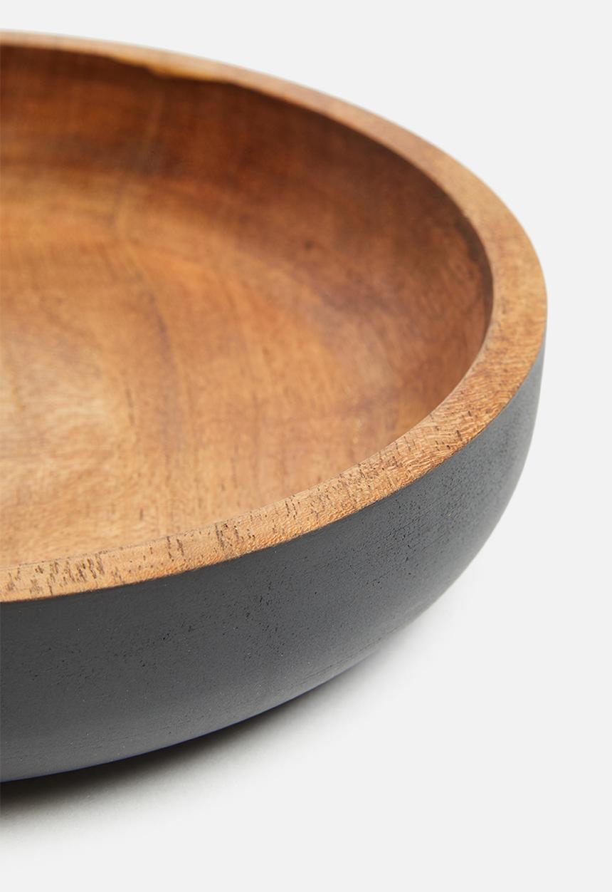 Sixth Floor - Malgova serving bowl - black