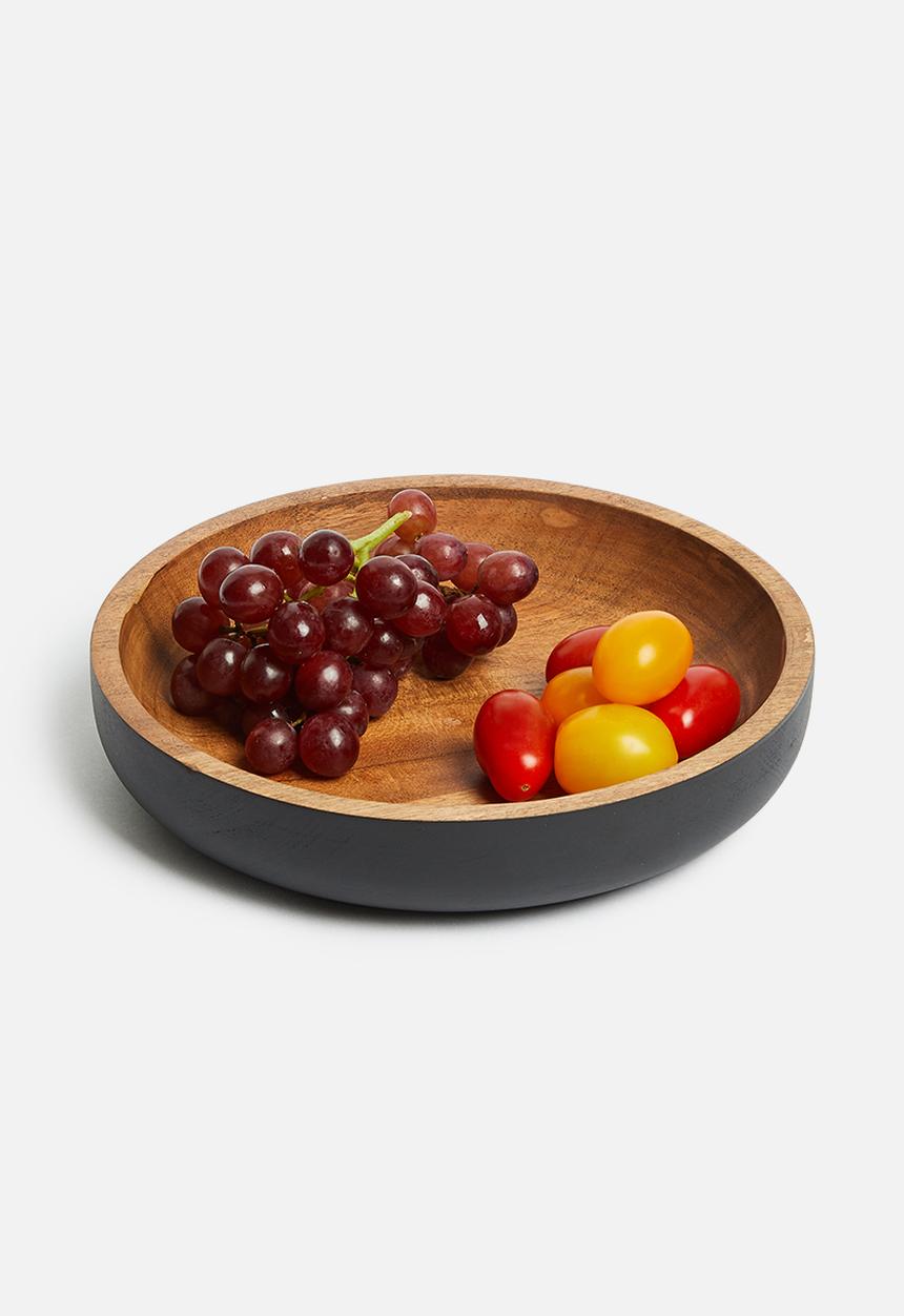 Sixth Floor - Malgova serving bowl - black