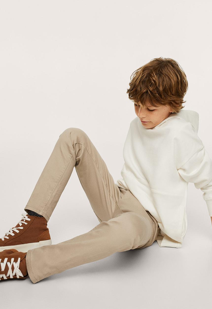MANGO - Trousers peru - light beige
