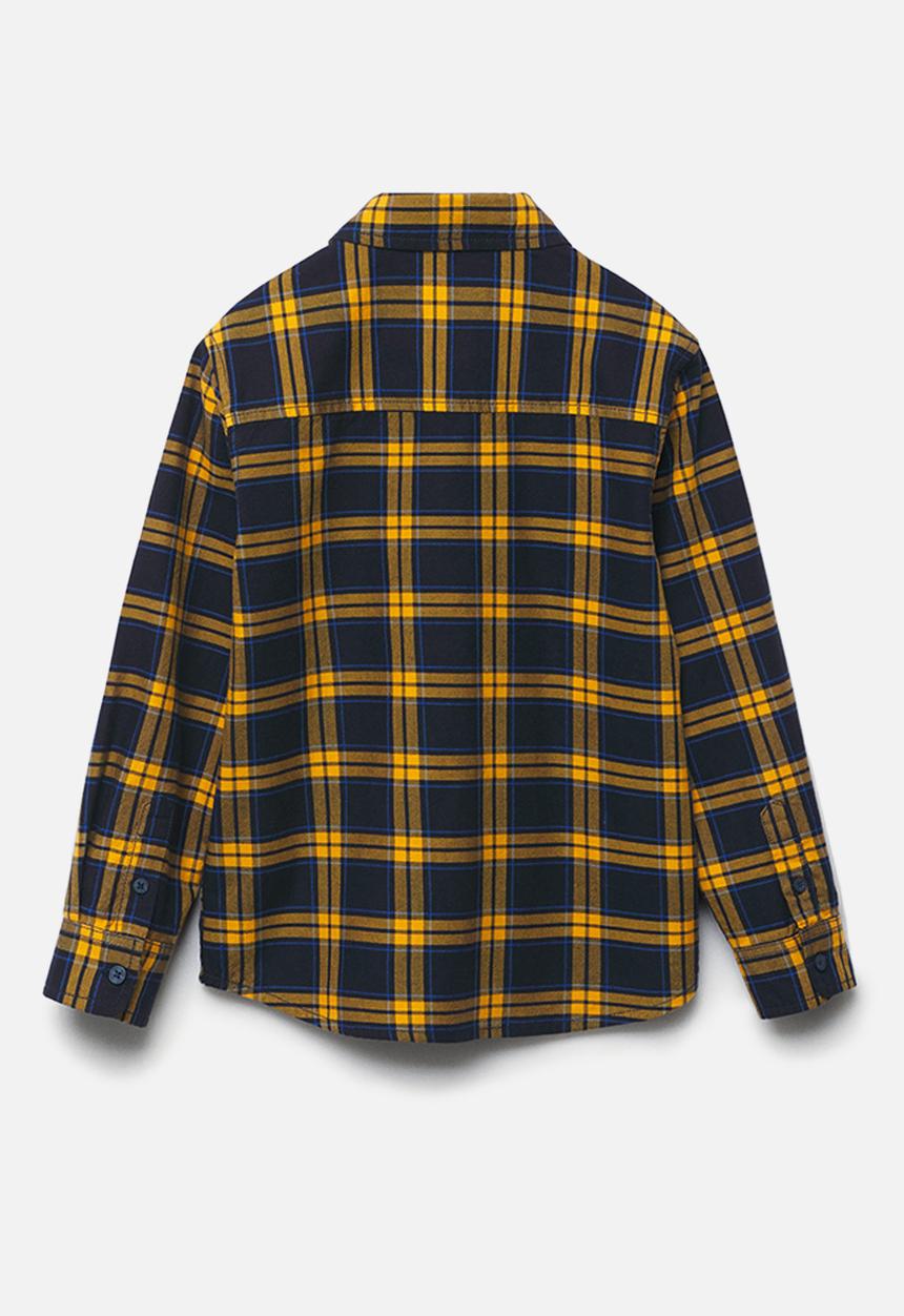 MANGO - Shirt marc - medium yellow