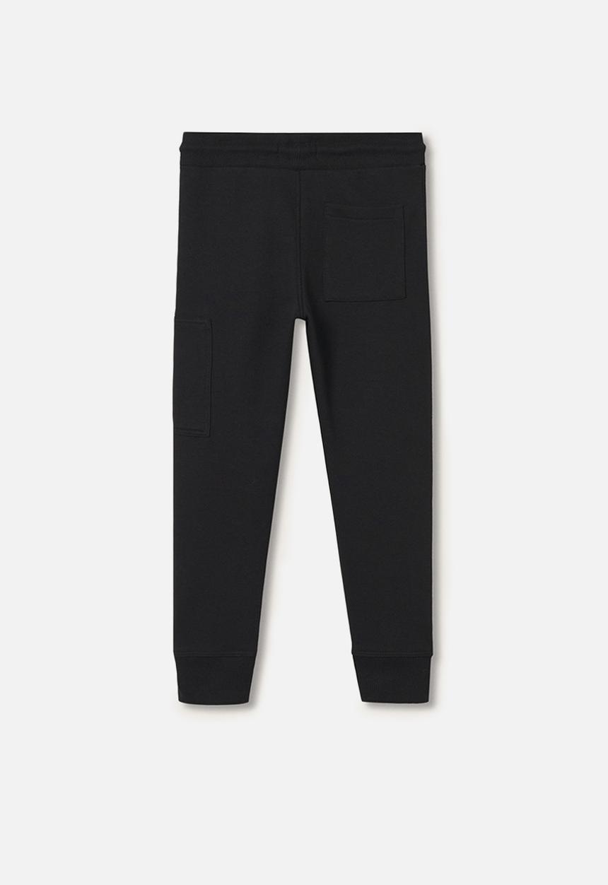 MANGO - Trousers skate - black