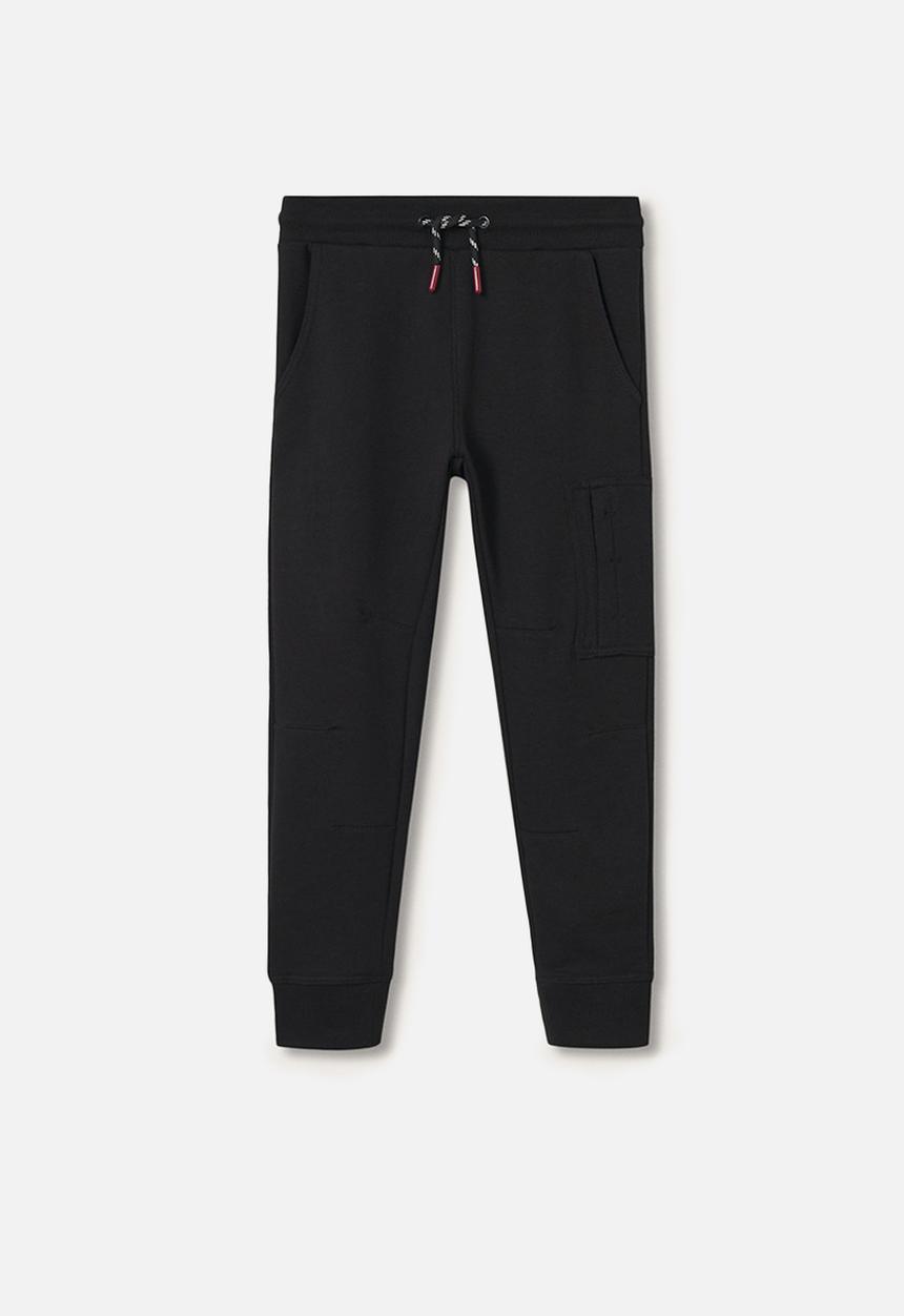 MANGO - Trousers skate - black