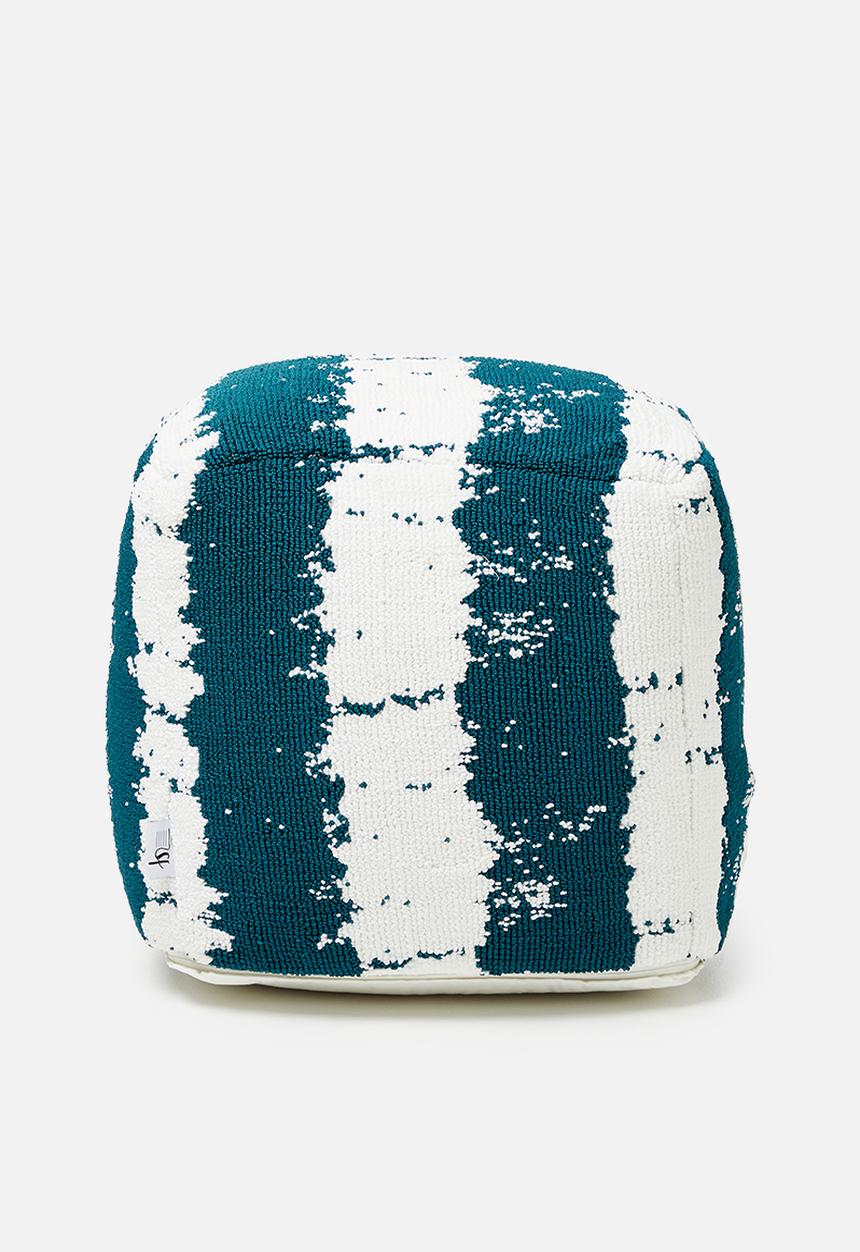 Sixth Floor - Tie dye pouf - blue