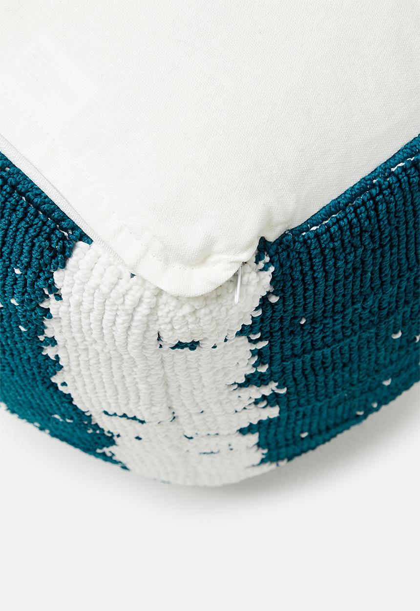 Sixth Floor - Tie dye pouf - blue