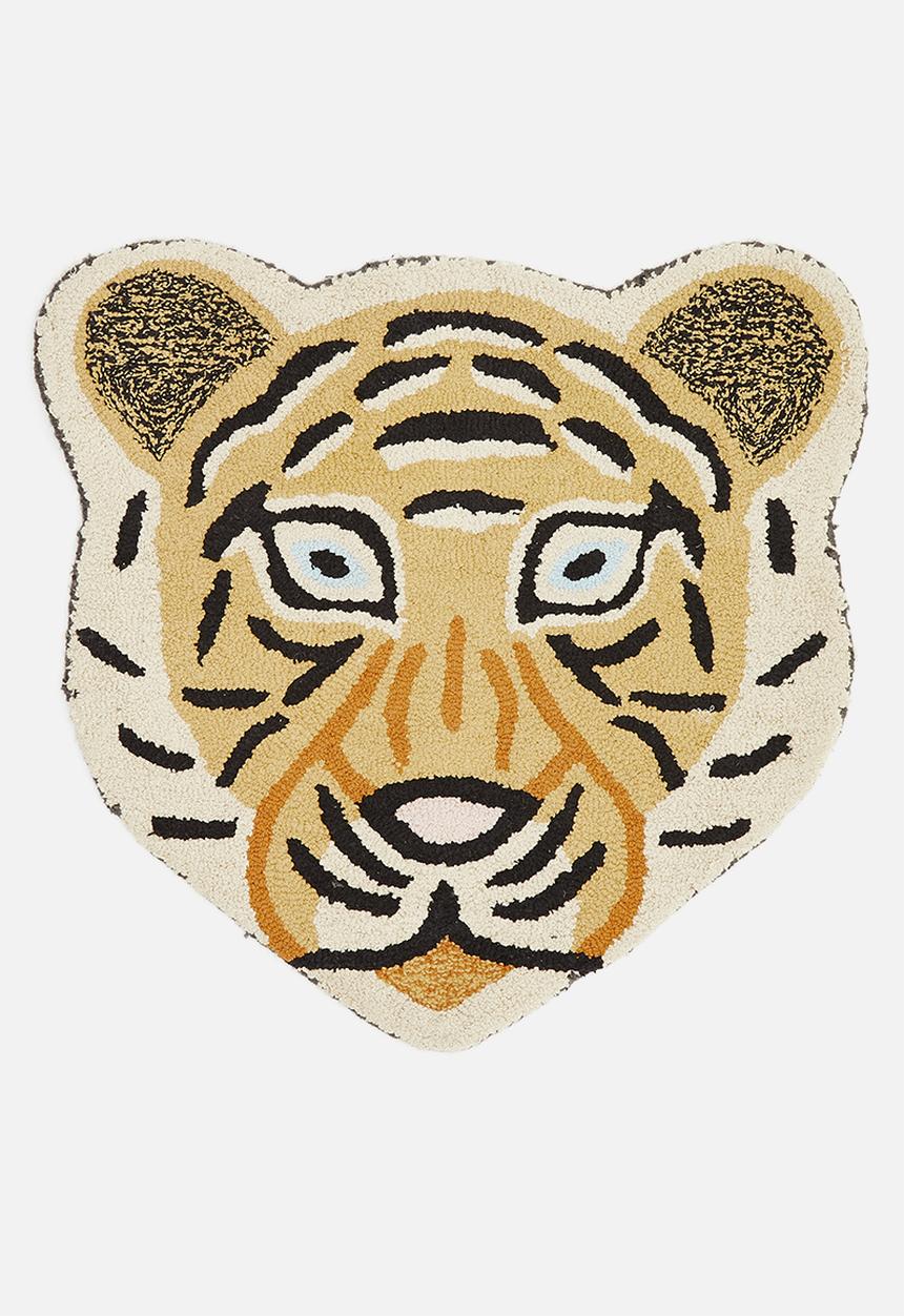 Sixth Floor - Tiger face mat - multi