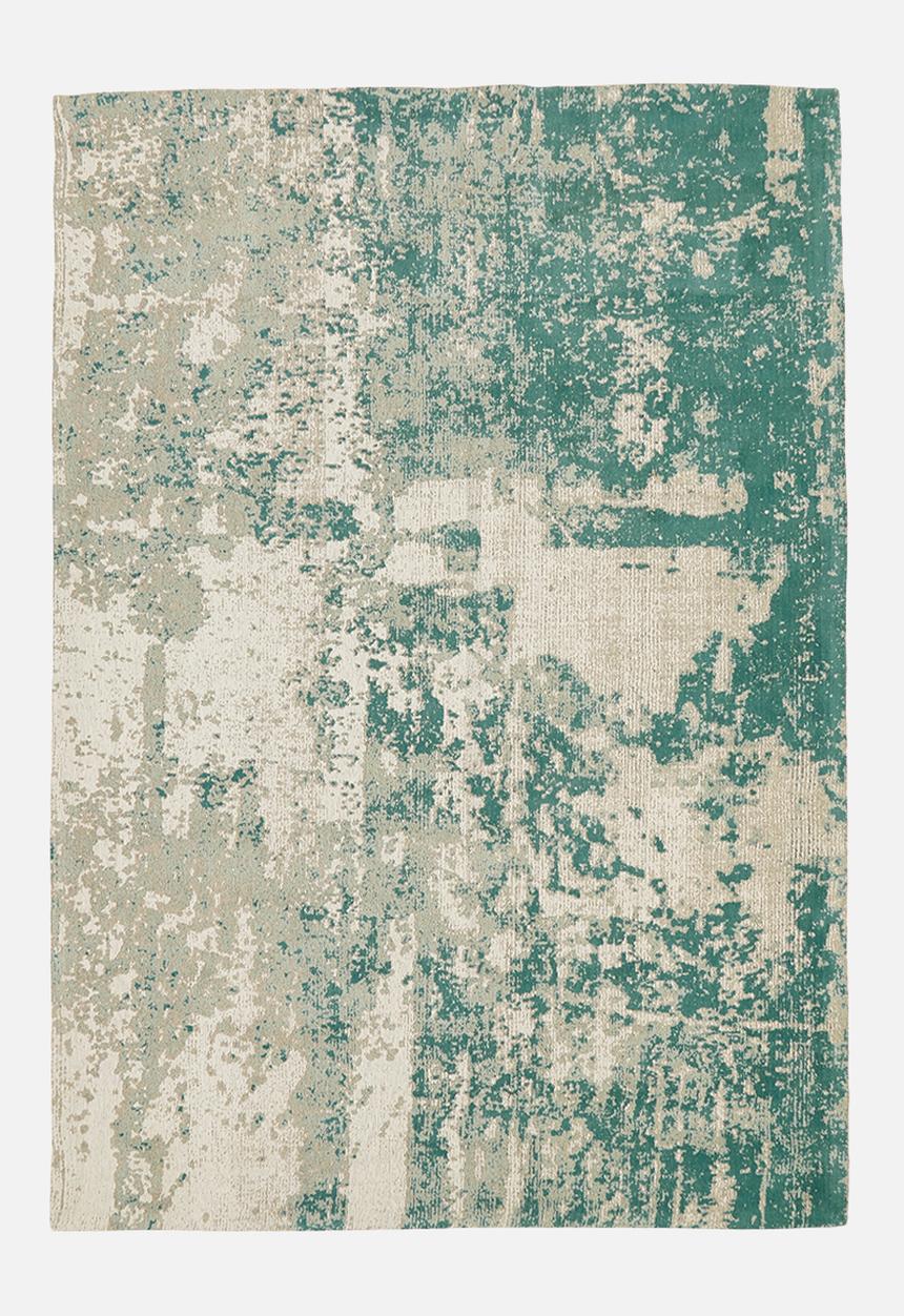 Sixth Floor - Water fade jacquard rug - blue