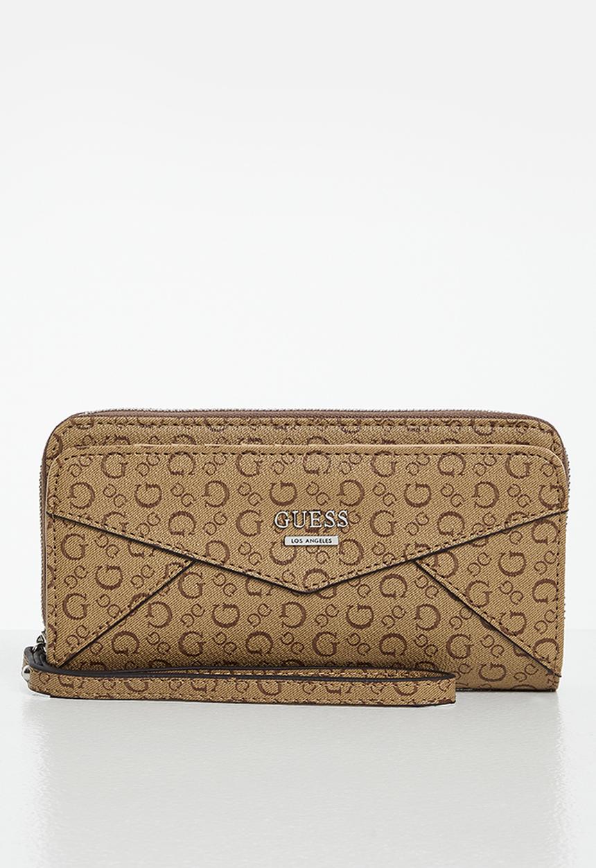 GUESS - Buoso slg multi zip w/ wrist - mocha