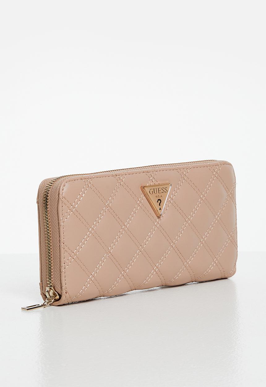 GUESS - Cessily slg large zip around - rosewood