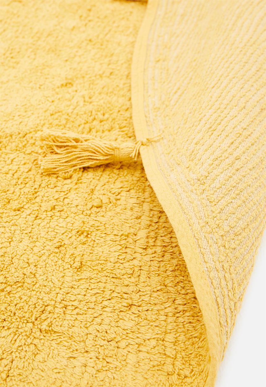 Sixth Floor - Sunny tufted round rug - yellow