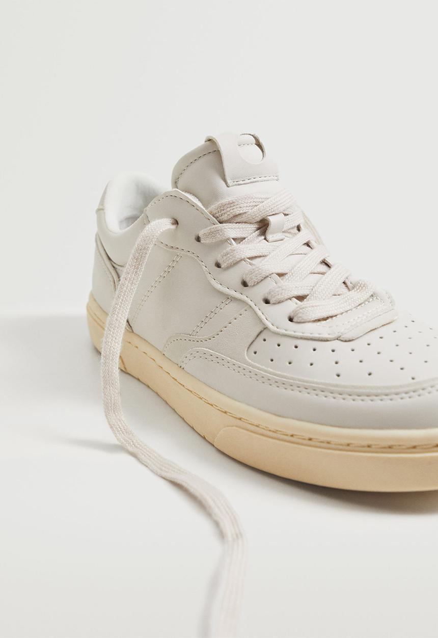 MANGO - Net basic sneaker - light beige