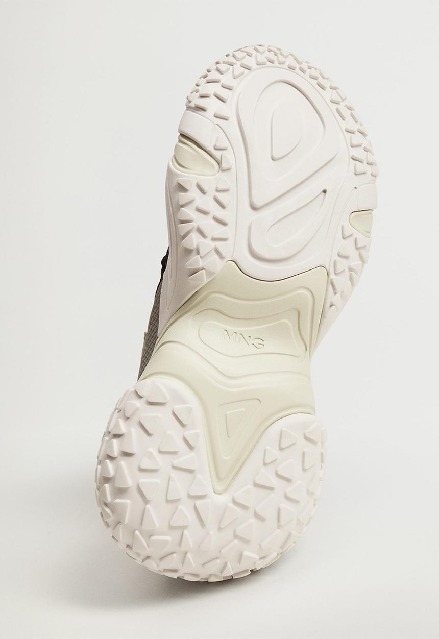 MANGO - Wall sneaker - beige/khaki