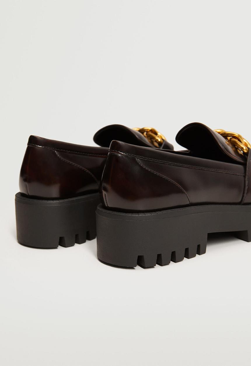 MANGO - Sir loafer - dark red