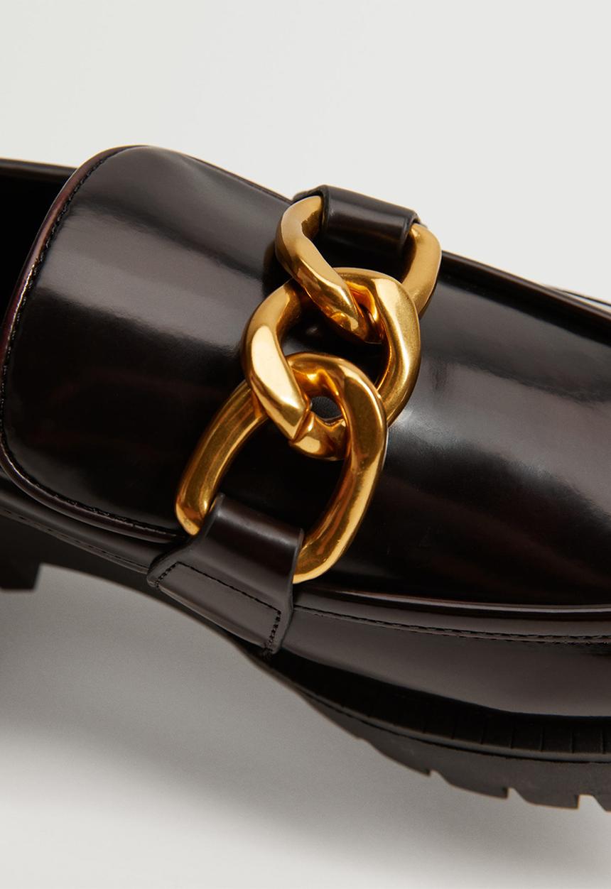MANGO - Sir loafer - dark red