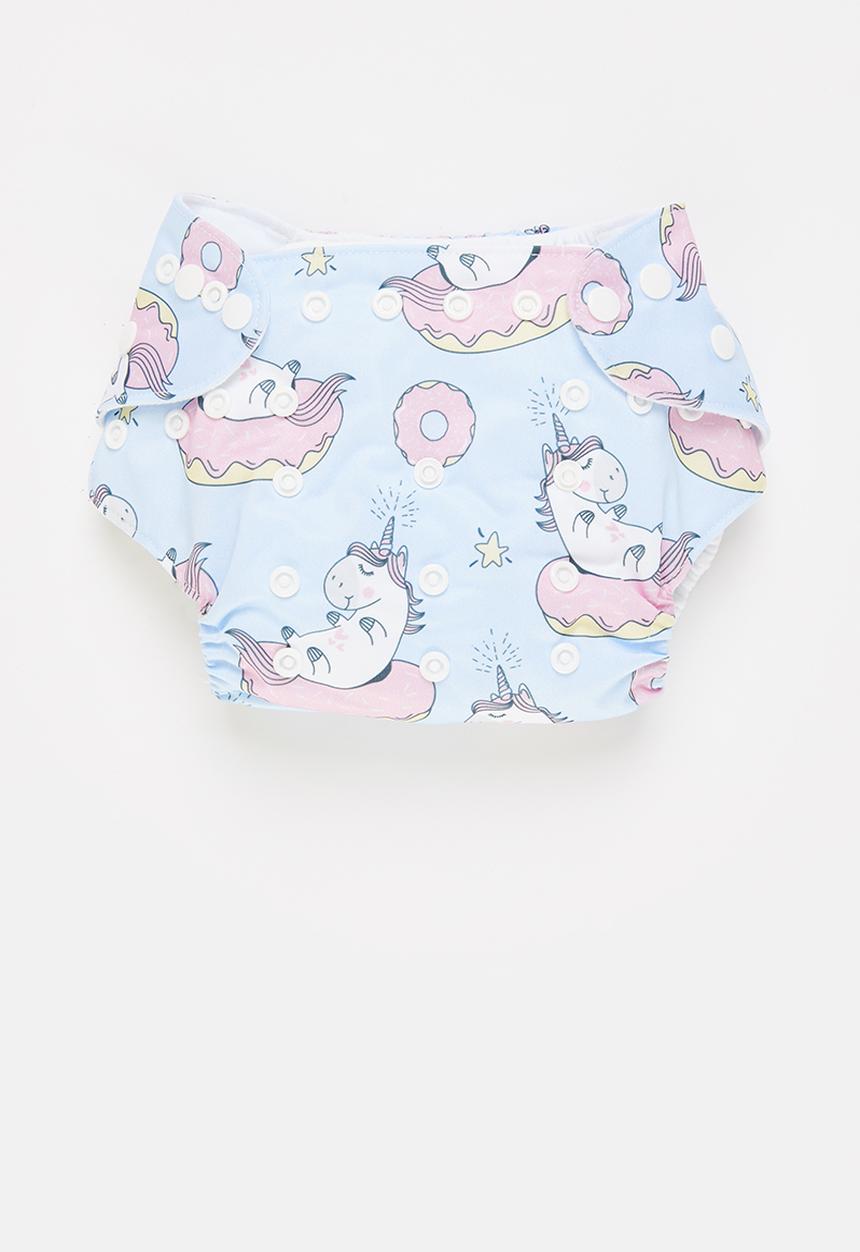 Bamboo Baby - Pocket nappy - unicorn print 