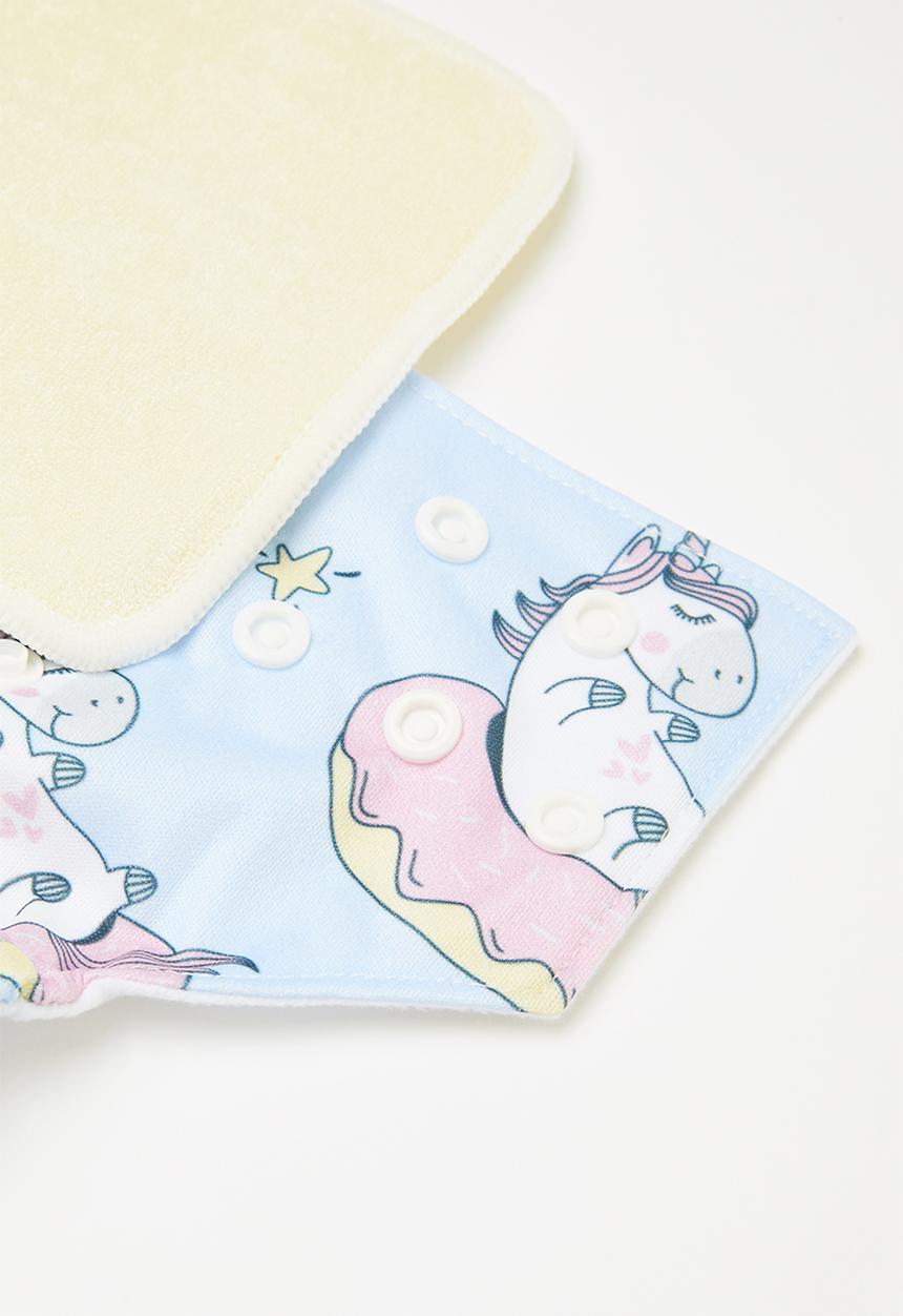Bamboo Baby - Pocket nappy - unicorn print 