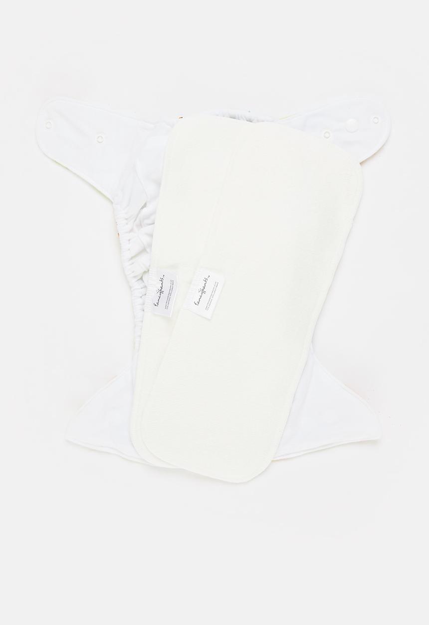 Bamboo Baby - Fancypants basic pocket nappy - bamboo insert - duck print