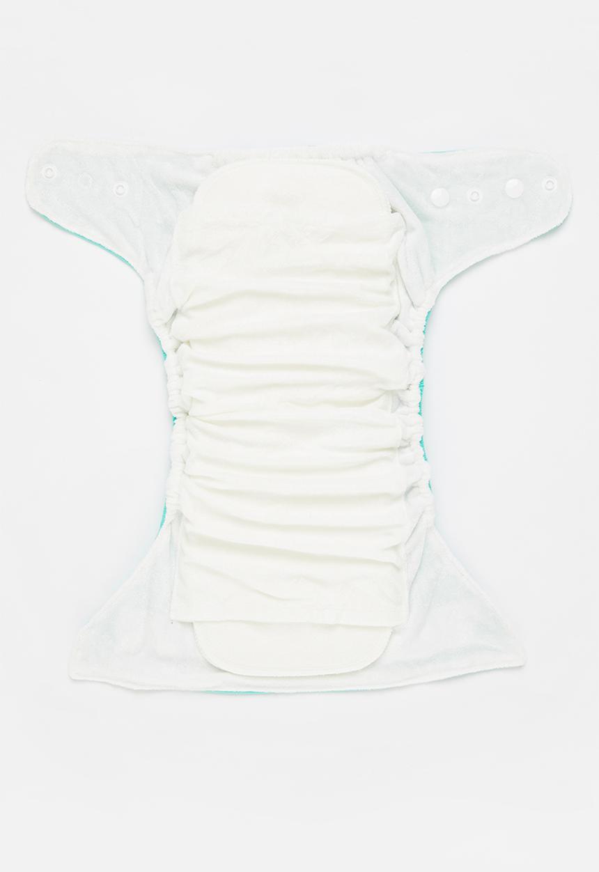 Bamboo Baby - Fancypants originals pocket nappy - bamboo insert - splash
