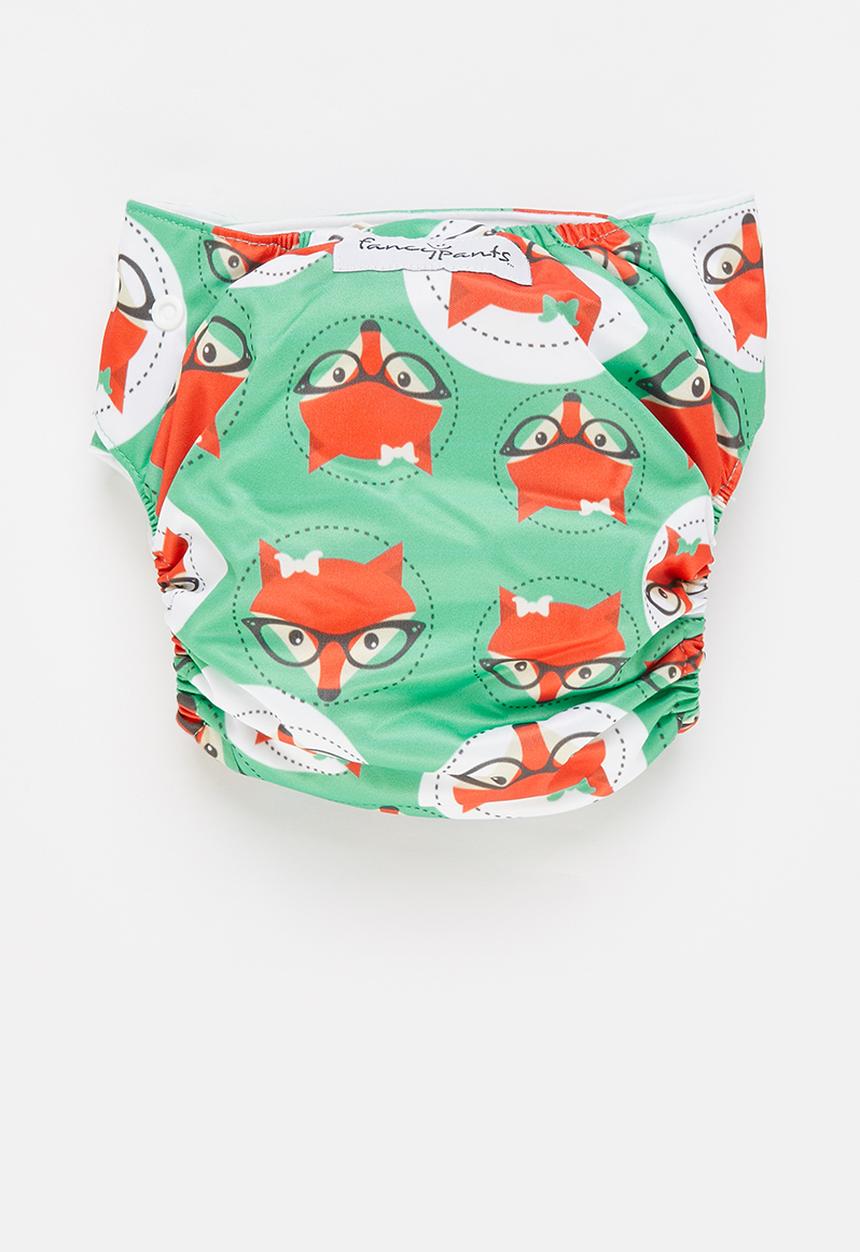 Bamboo Baby - Fancypants all in one nappy - fox print 