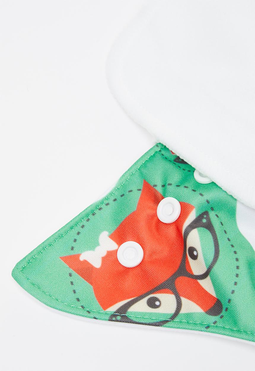 Bamboo Baby - Fancypants all in one nappy - fox print 