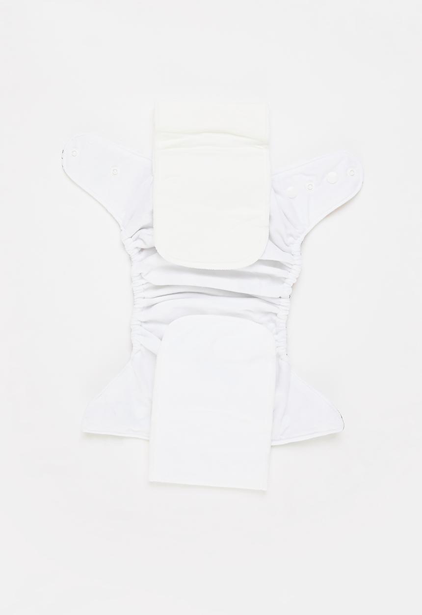 Bamboo Baby - Fancypants all in one nappy - farm yard print 