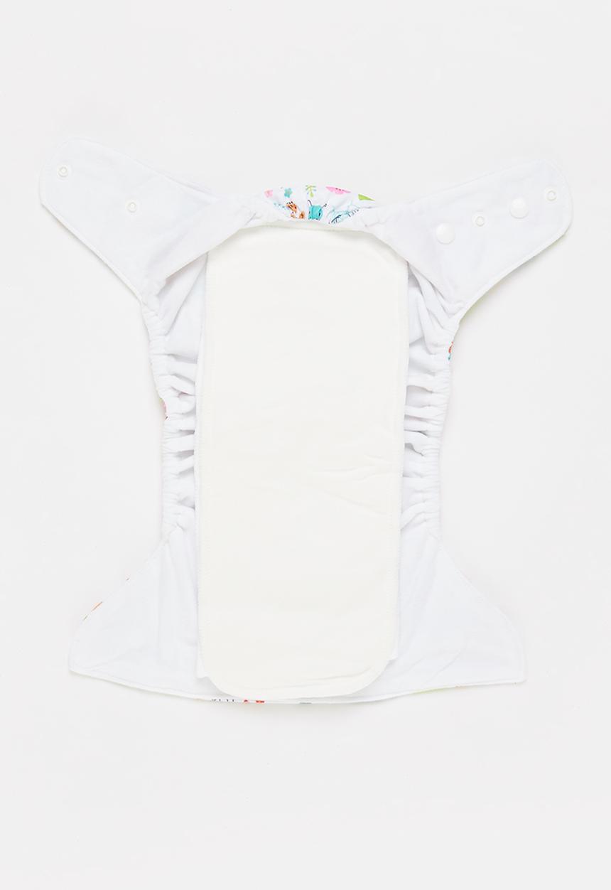 Bamboo Baby - Fancypants all in one nappy - bugs print 