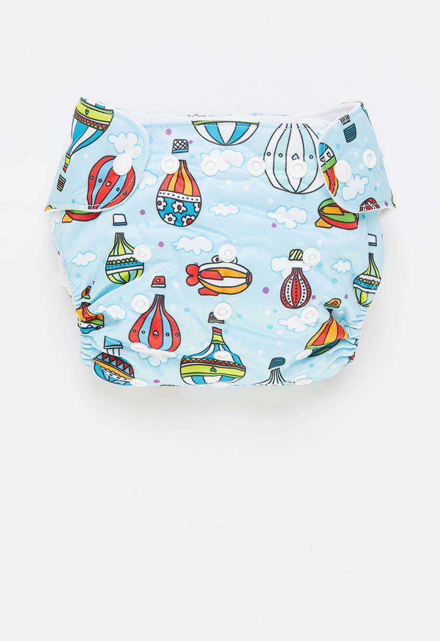Bamboo Baby - Fancypants all in one nappy - balloons print 
