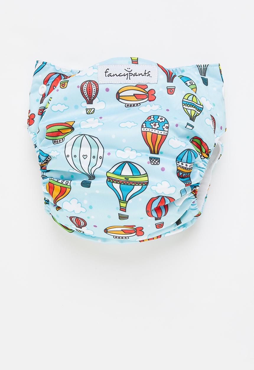 Bamboo Baby - Fancypants all in one nappy - balloons print 