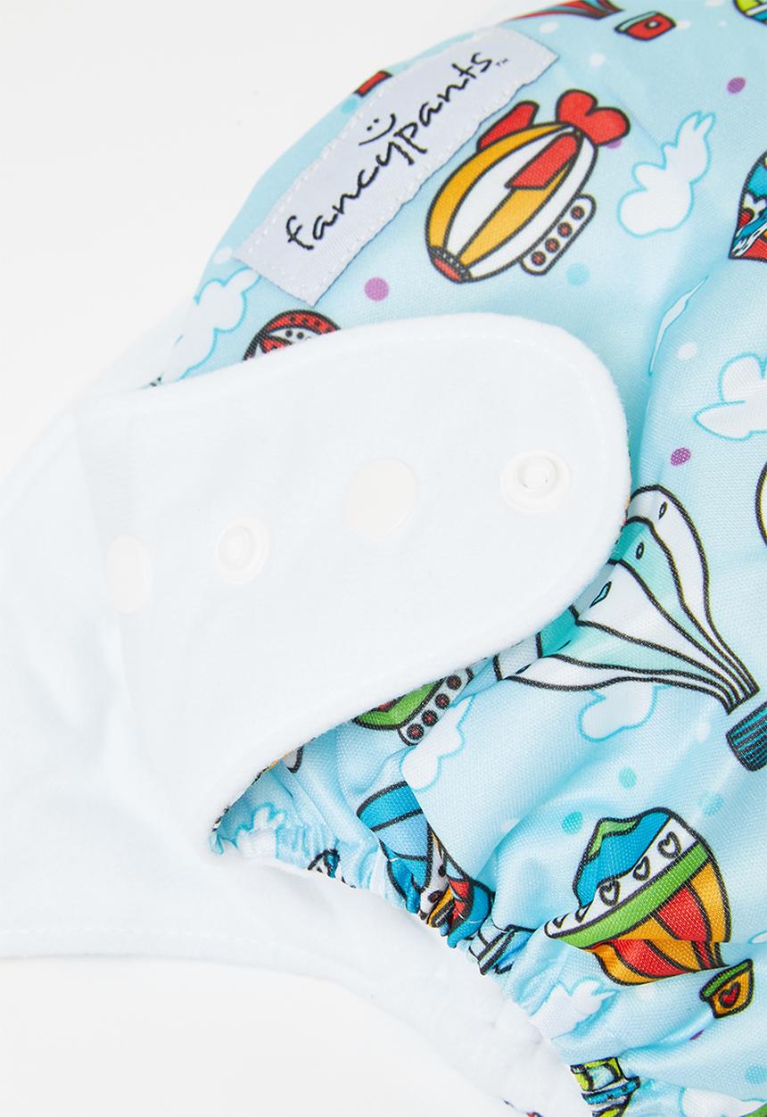 Bamboo Baby - Fancypants all in one nappy - balloons print 