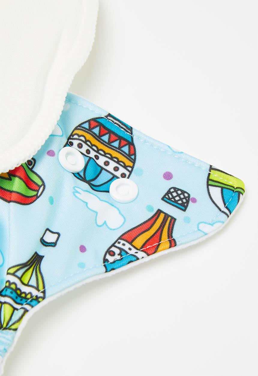 Bamboo Baby - Fancypants all in one nappy - balloons print 