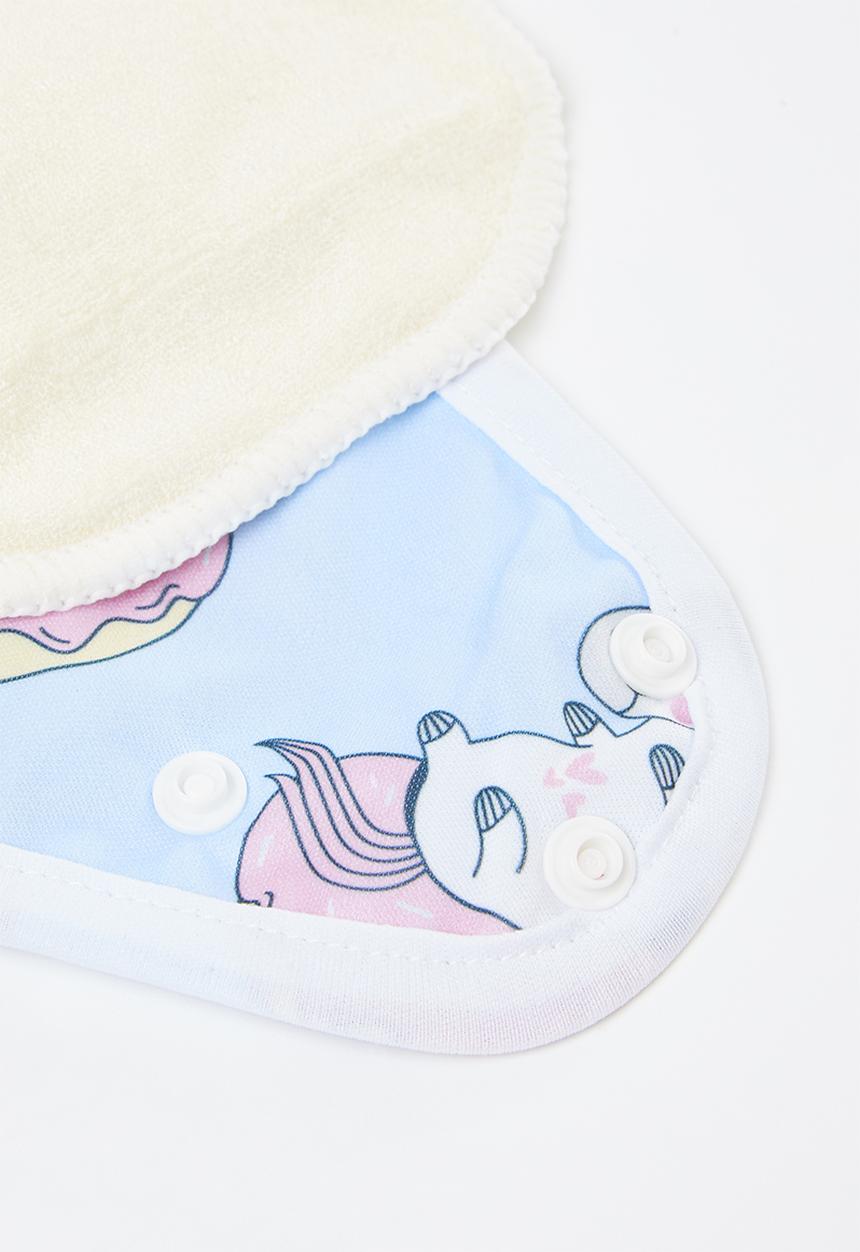 Bamboo Baby - All in one nappy - unicorn print 
