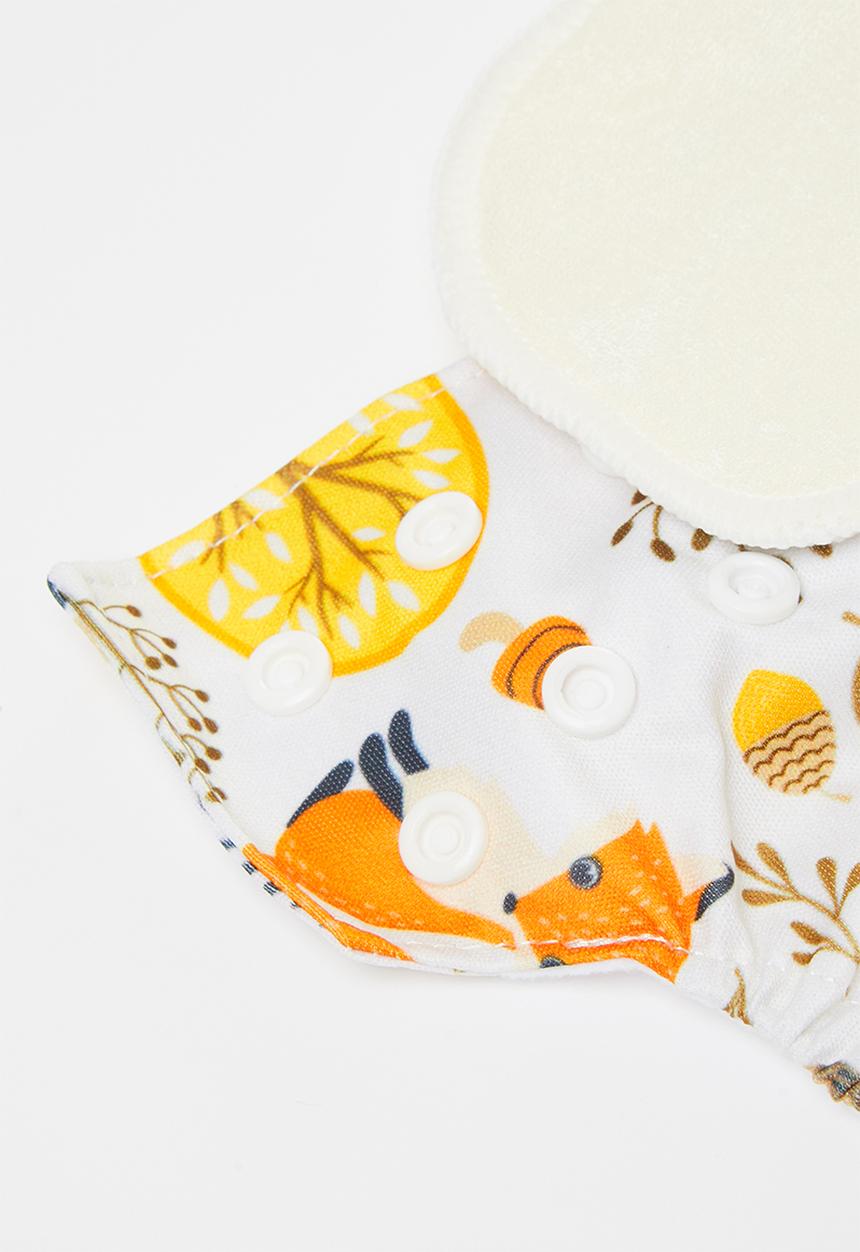 Bamboo Baby - Newborn all in one nappy - forest print 