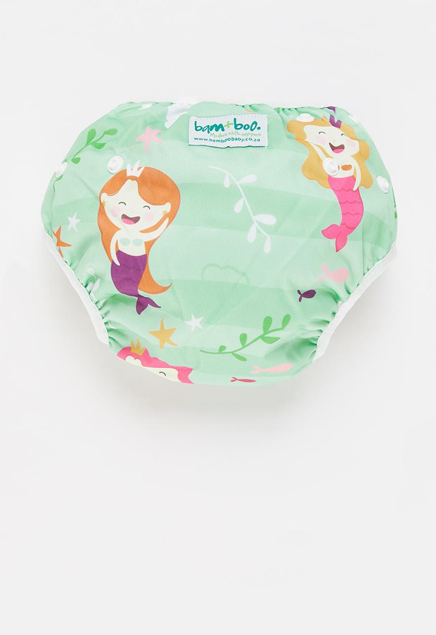 Bamboo Baby - Swimming nappy - mermaid print 