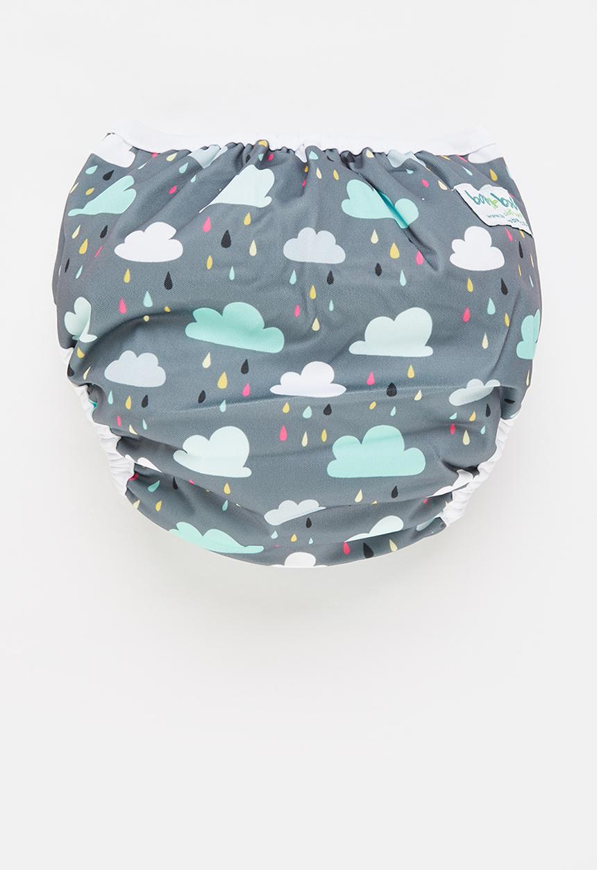 Bamboo Baby - All in one nappy - cloud
