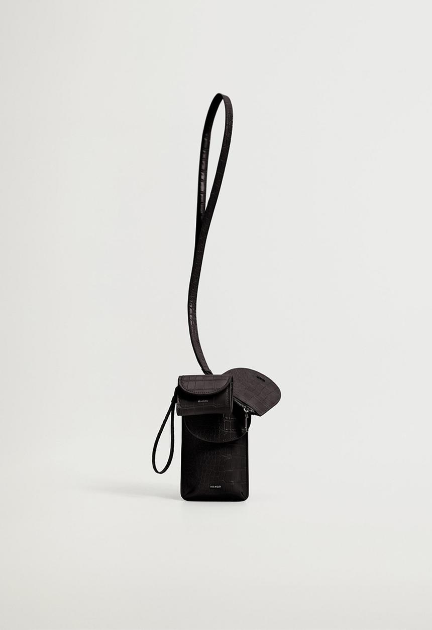 MANGO - Detachable phone case - black
