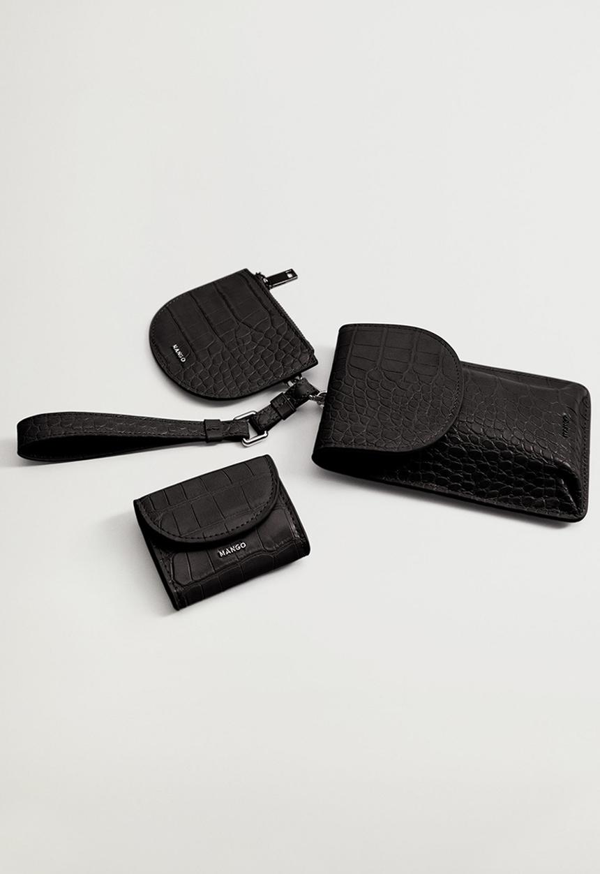 MANGO - Detachable phone case - black