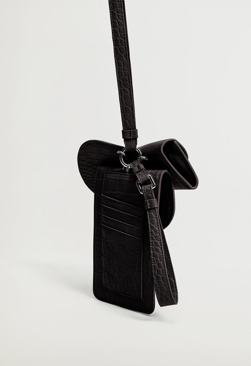 MANGO - Detachable phone case - black