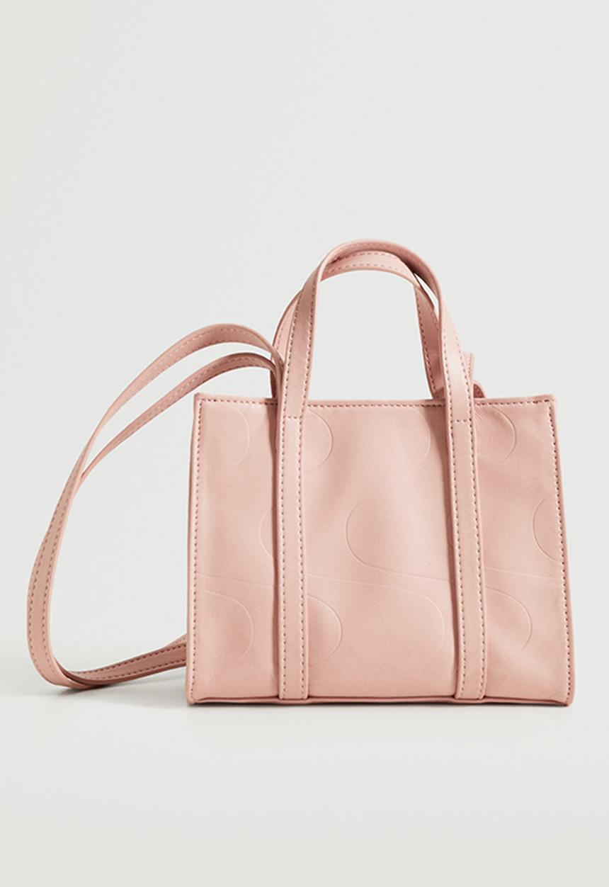 MANGO - Mini shopper bag - pink