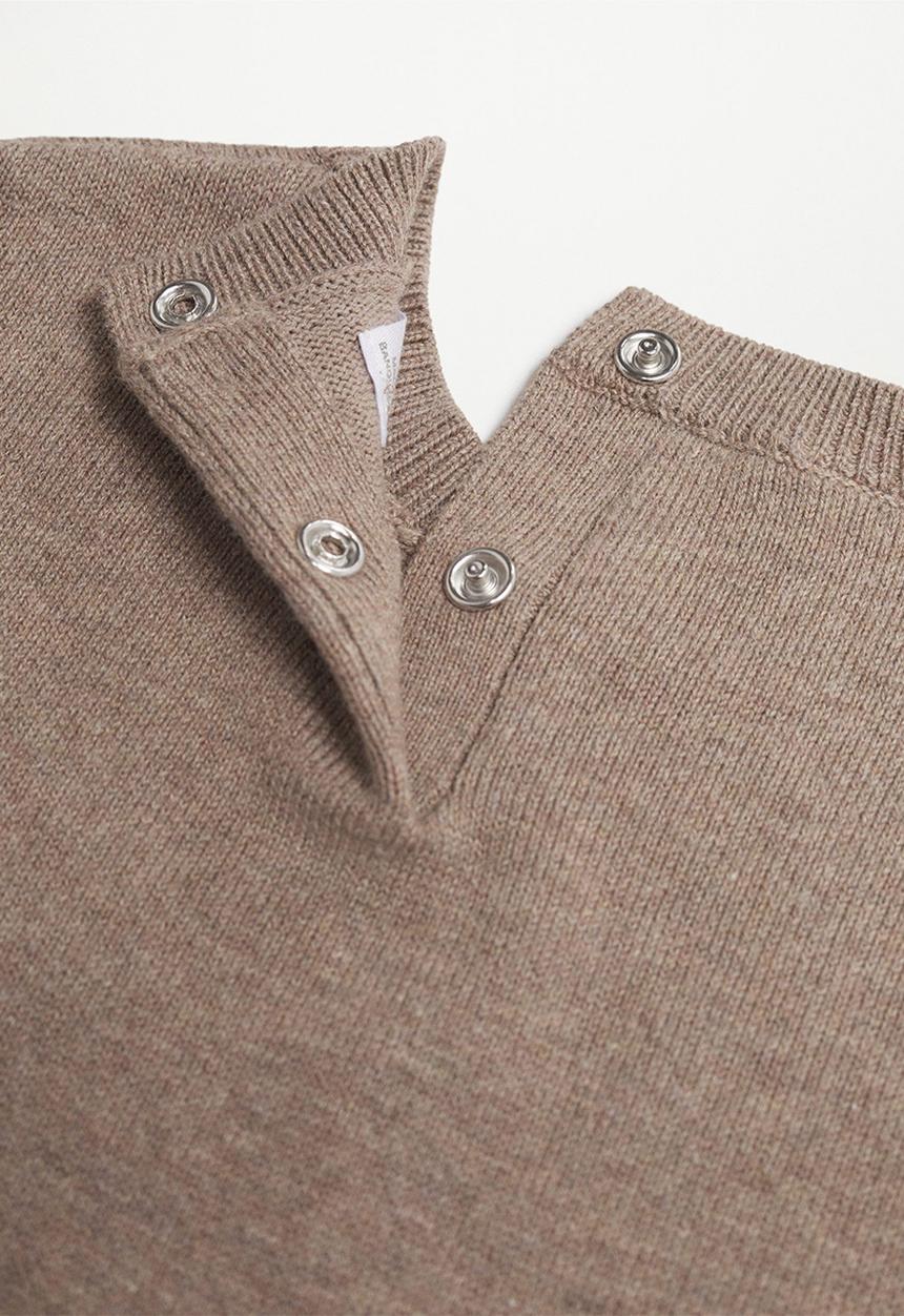 MANGO - Sweater jinb - medium brown