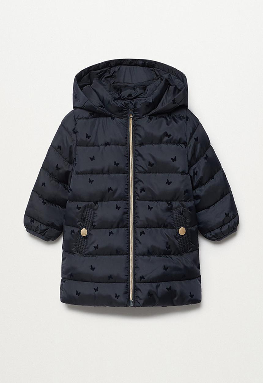 MANGO - Anorak julong - navy