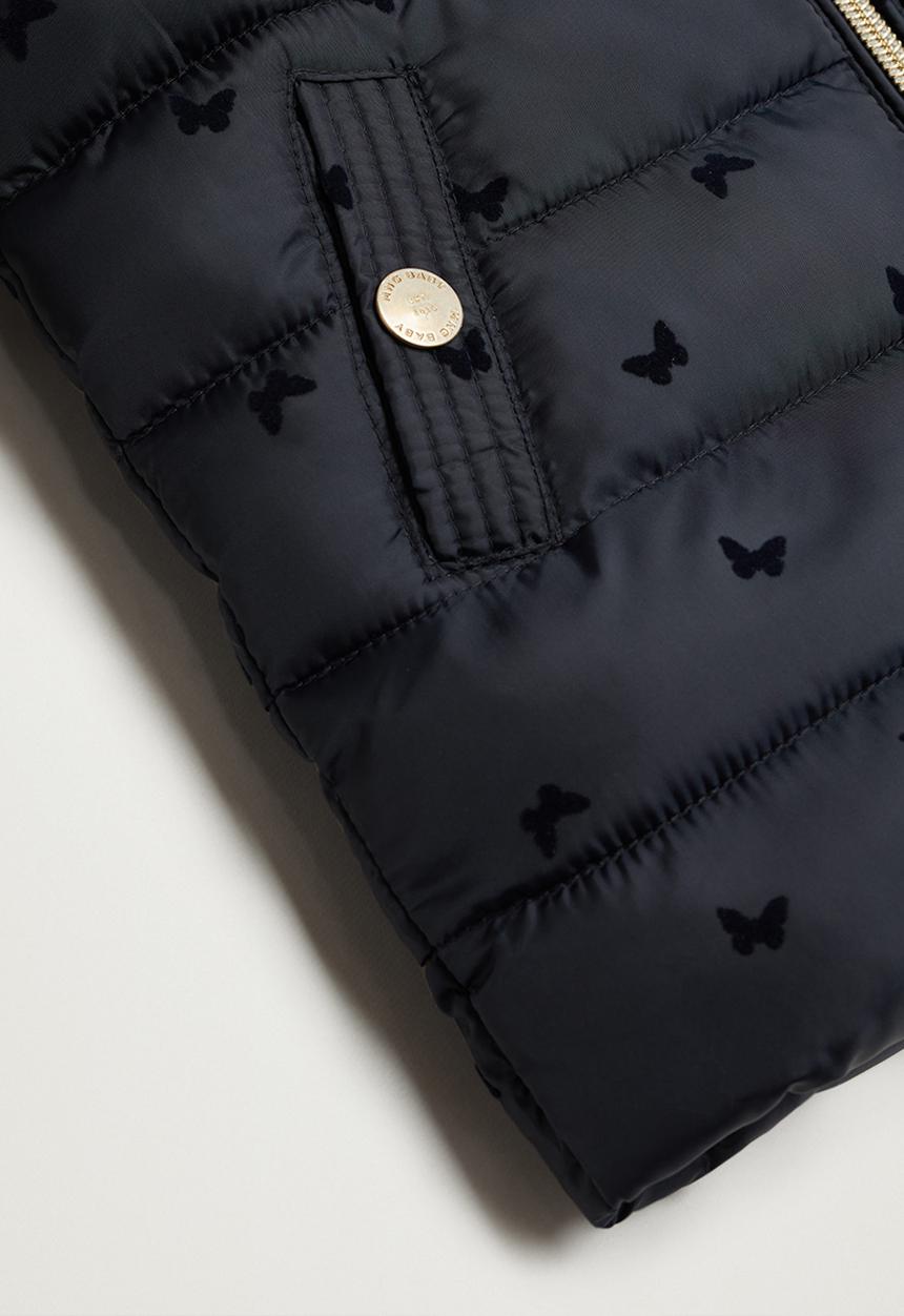 MANGO - Anorak julong - navy