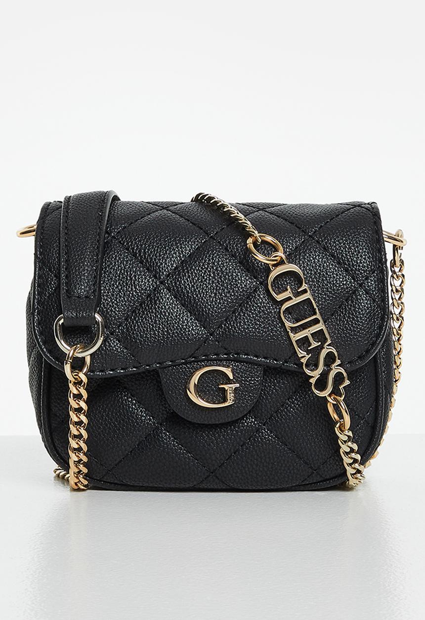 GUESS - Gillian mini crossbody flap - black